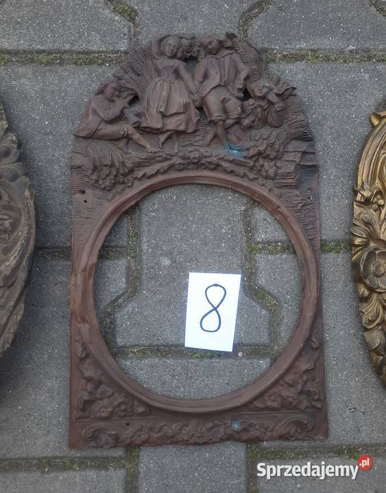 A003 Przetłoczka tarczy ozdoba starego zegara Tczew