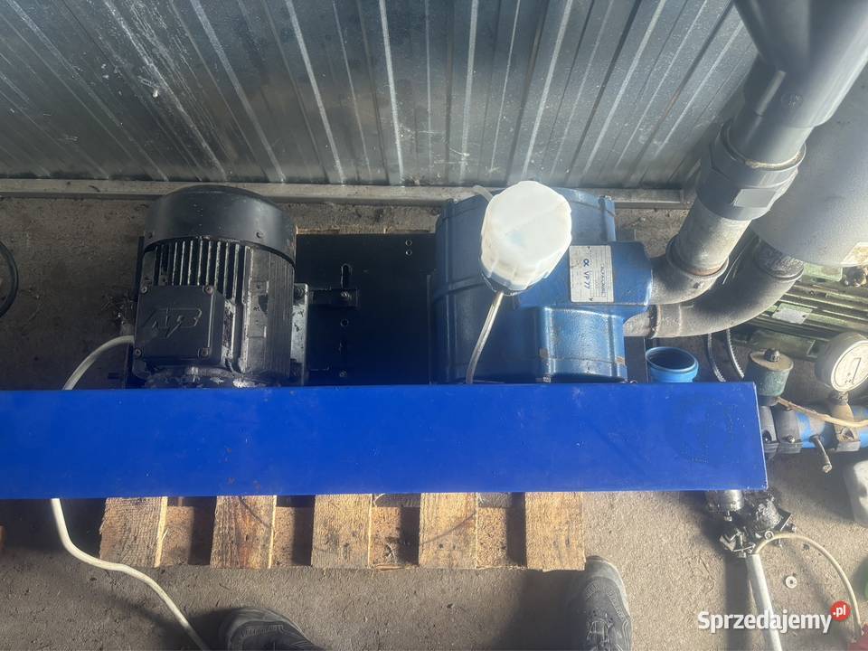Pompa próżniowa dojarka alfa laval delaval Hodowla i gospodarstwo Jabłonowo Pomorskie