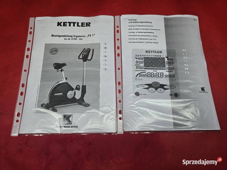 PIĘKNY KETTLER PX1 PORZĄDNY ROWER TRENINGOWY Ostrzeszów