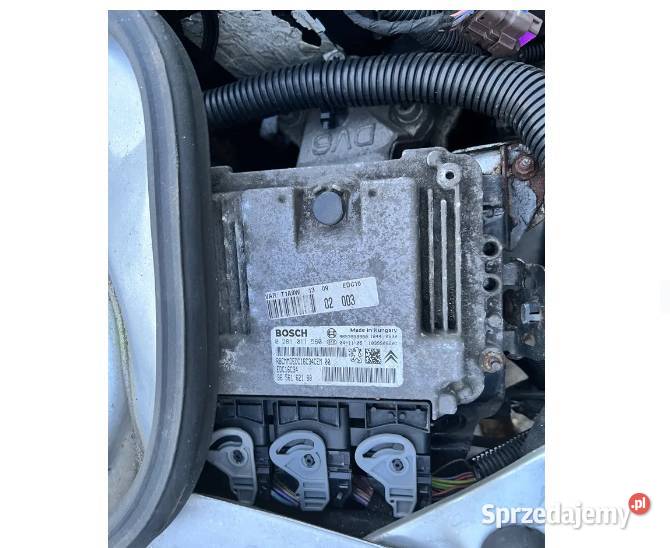 Komputer sterownik silnika Peugeot 206 16 HDI wielkopolskie Ostrów Wielkopolski