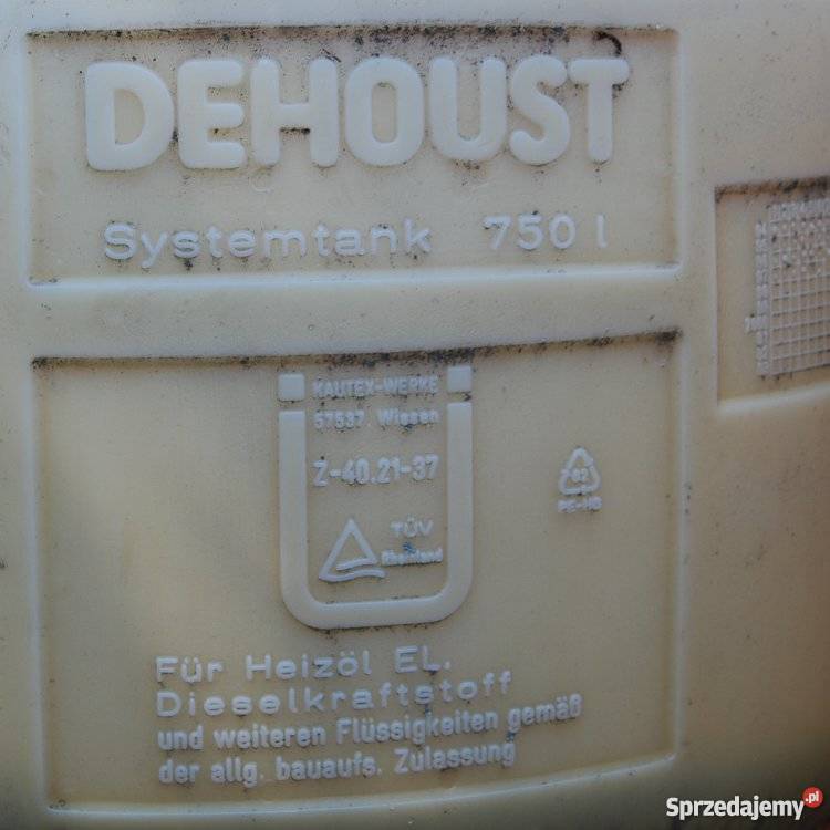 Zbiornik na olej 750 litrów łódzkie Wieluń