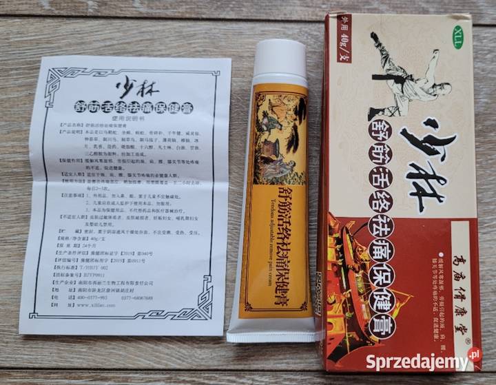 Maść Shaolin z czarnego węża na stawy ścięgna Syrynia