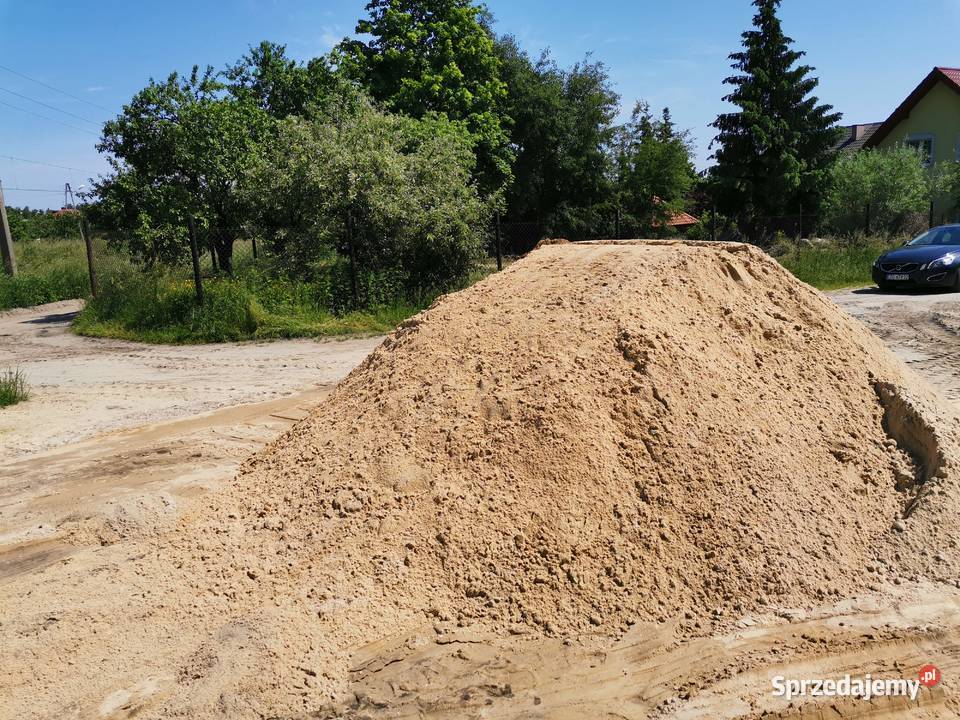 Piach piasek siany żwir Ziemia ogrodowa Łódź i sprzedam