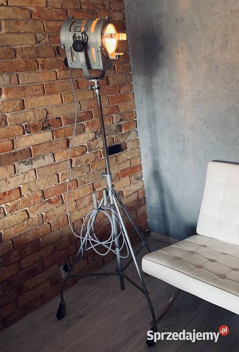 Lampa filmowa Spefika Rf150 PRL Vintage loft wielkopolskie Poznań