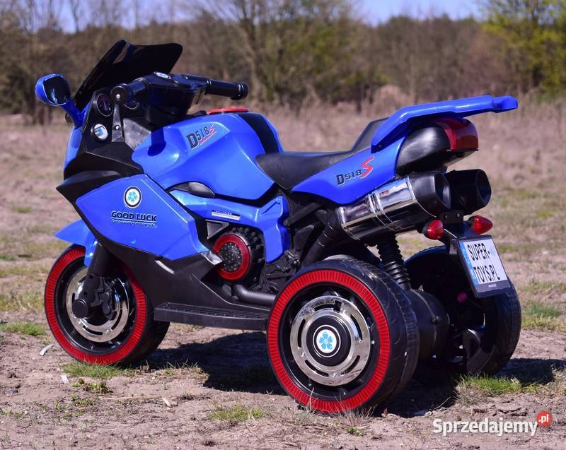DUŻY MOTOR ŚCIGACZ STRONG 2 EXCLUSIVE ŚWIECĄCE Rowerki i pojazdy Toruń sprzedam