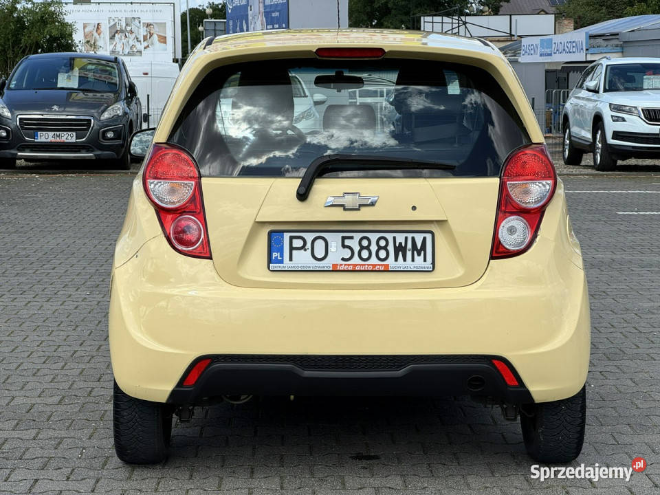 Chevrolet Spark LPGKlimatyzacja II M300 2010 wielkopolskie Suchy Las