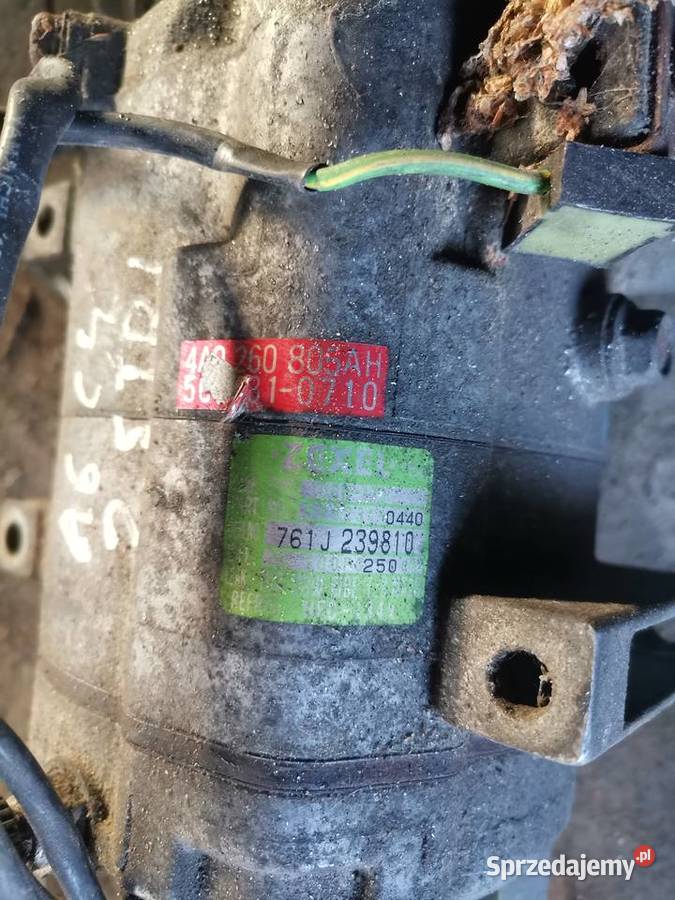 Sprężarka Kompresor Klimatyzacji Audi A6 C4 Pogorzelec