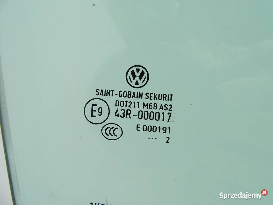 SZYBA DRZWI PRAWA PRAWY PRZÓD PRZEDNIA VW osobowe małopolskie