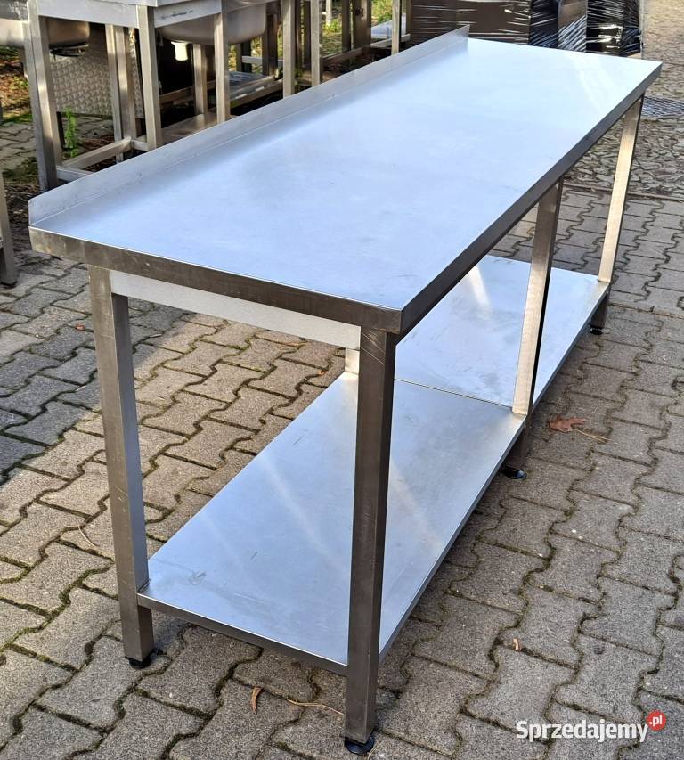 STÓŁ GASTRO Z PÓŁKĄ WZMACNIANY 2006085 M1254NN