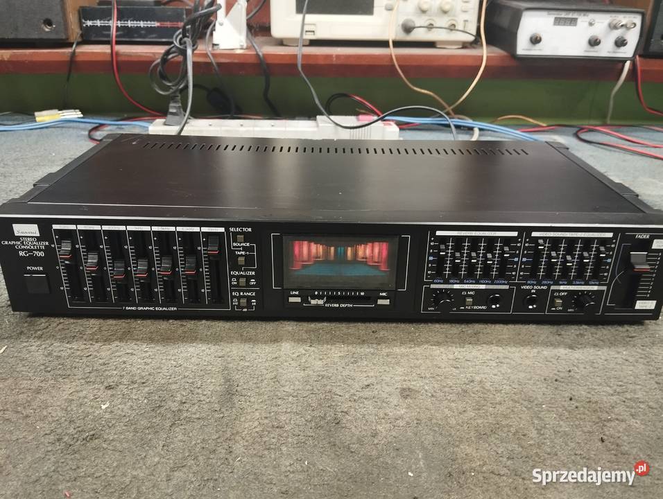 korektor graficzny Equalizer Sansui Rg700 Zabrze