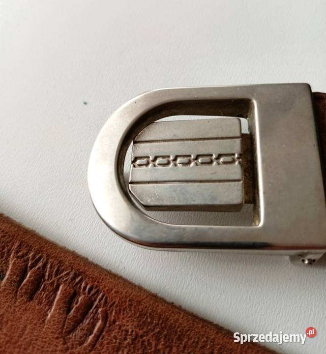 Pasek skórzany męski z PRLu vintage Łódź sprzedam