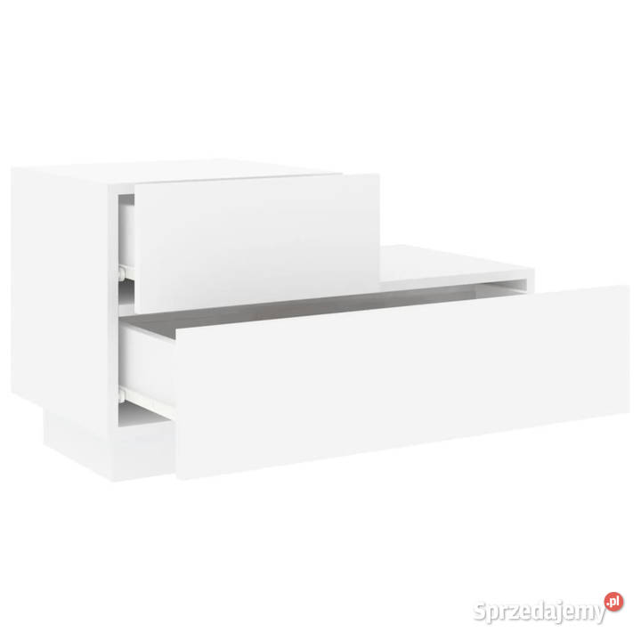 Szafka nocna z oświetleniem LED biała 70x36x405 sprzedam