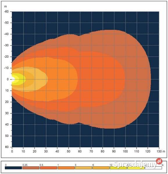 Lampa robocza LED do Fendt kwadratowa 67W 5600lm Kamionna