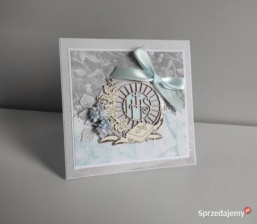 Kartka okolicznościowa ręcznie robiona na Łódź