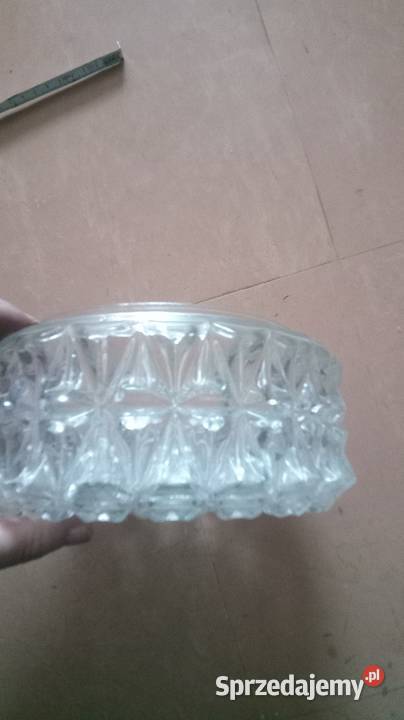 Klosz lampy z lat PRL Warszawa