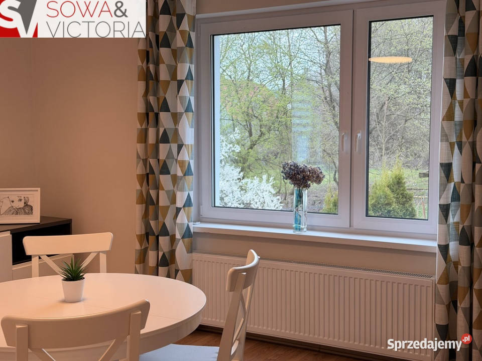 Apartament w kameralnej okolicy z ogrodem parter Wałbrzych