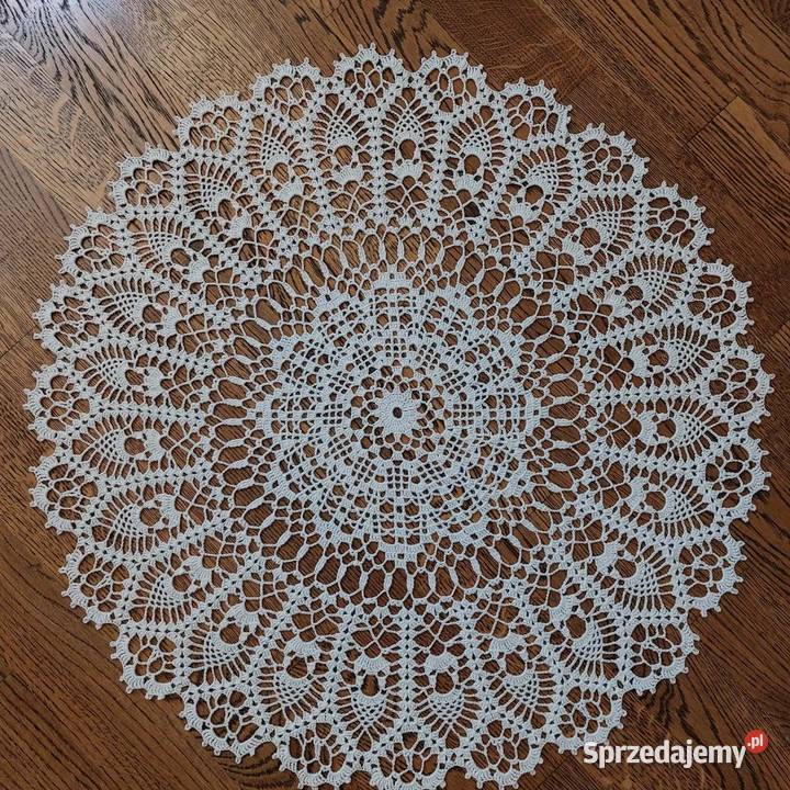 Serweta okrągła rękodzieło Częstochowa
