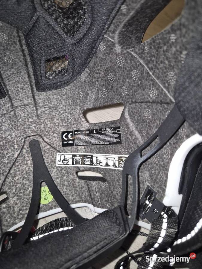 Kask rowerowy pełno twarzowy tytanowy Nowy 5862 łódzkie Łódź