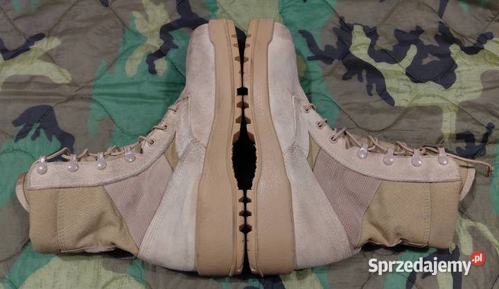 Buty combat Us Army desert 9R steel toe Wrocław sprzedam
