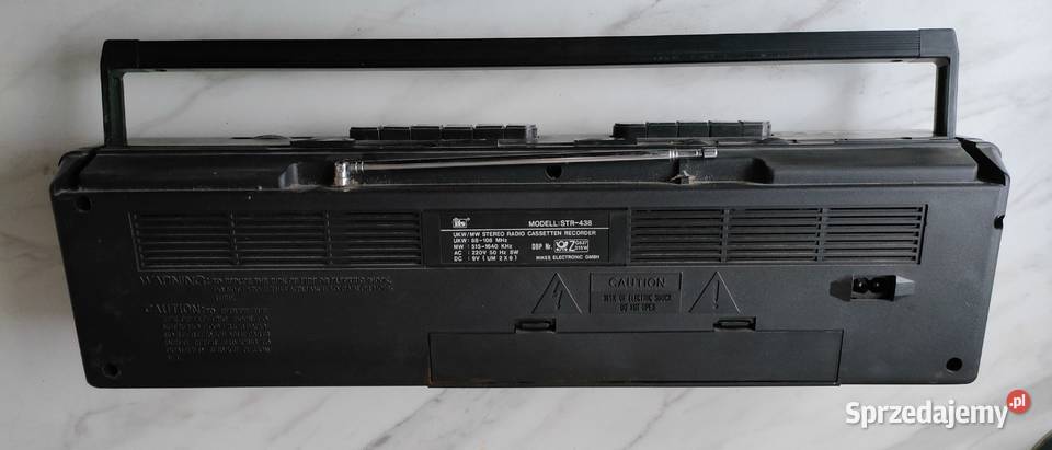 Radio Magnetofon kasetowy STR438 Magnetofony Gorzów Wielkopolski