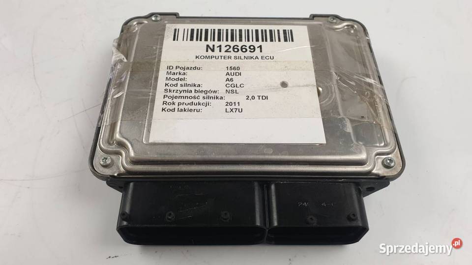 KOMPUTER SILNIKA ECU 03L906018LB EDC17C46 A6 C7
