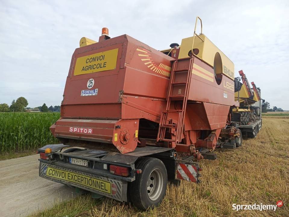 Kombajn holland L625 2000r Heder 610 m Hydrostat wielkopolskie Łobżenica