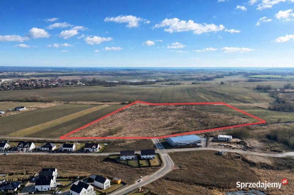 Teren inwestycyjny pod mieszkalnictwoWarzymice Sprzedaż
