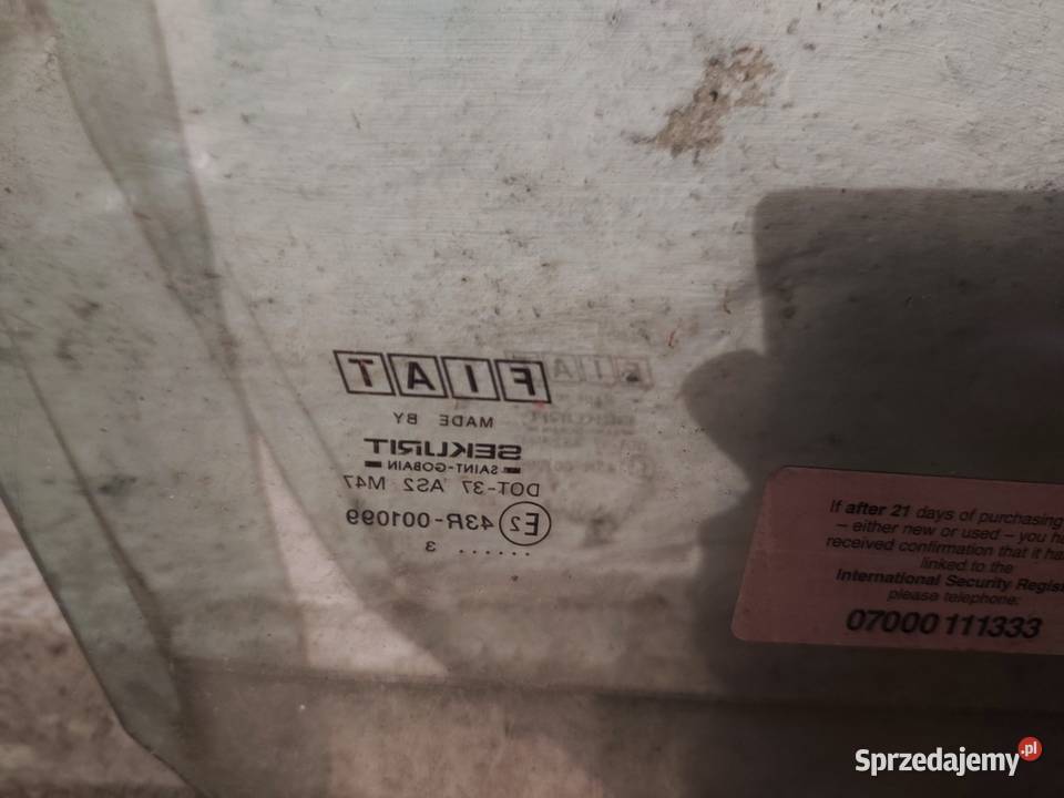 Szyby fiat Stilo Jabłonowo Pomorskie sprzedam