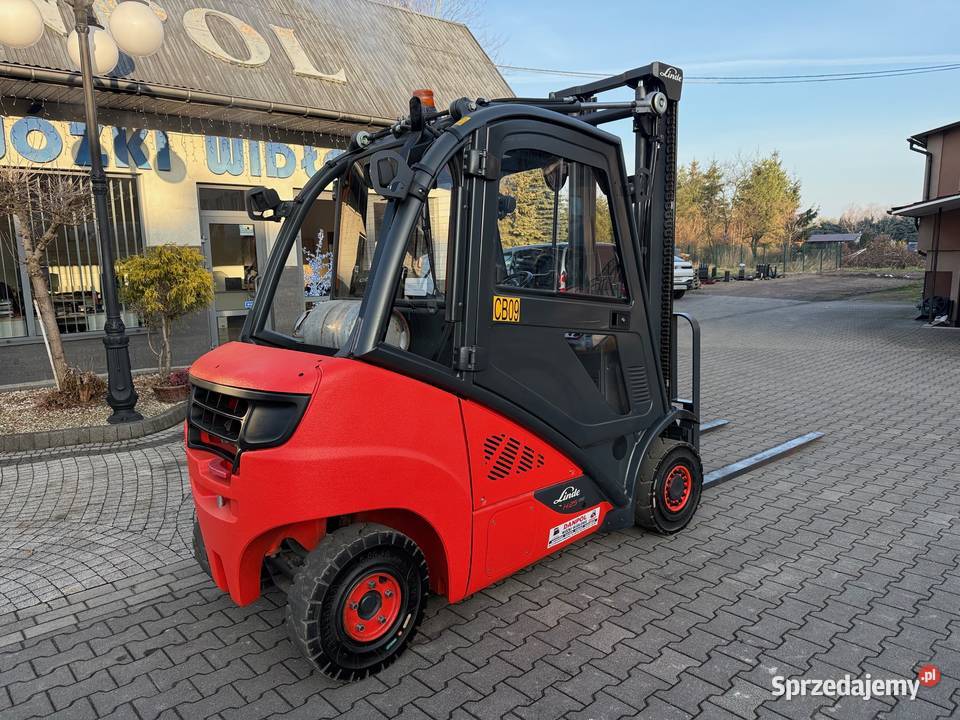 Wózek widłowy LINDE H25T widlak 25t duplex 391 Brzeźnica sprzedam