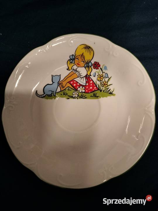 Bajkowy talerzyk Chodzież dzieci porcelana Choszczno sprzedam