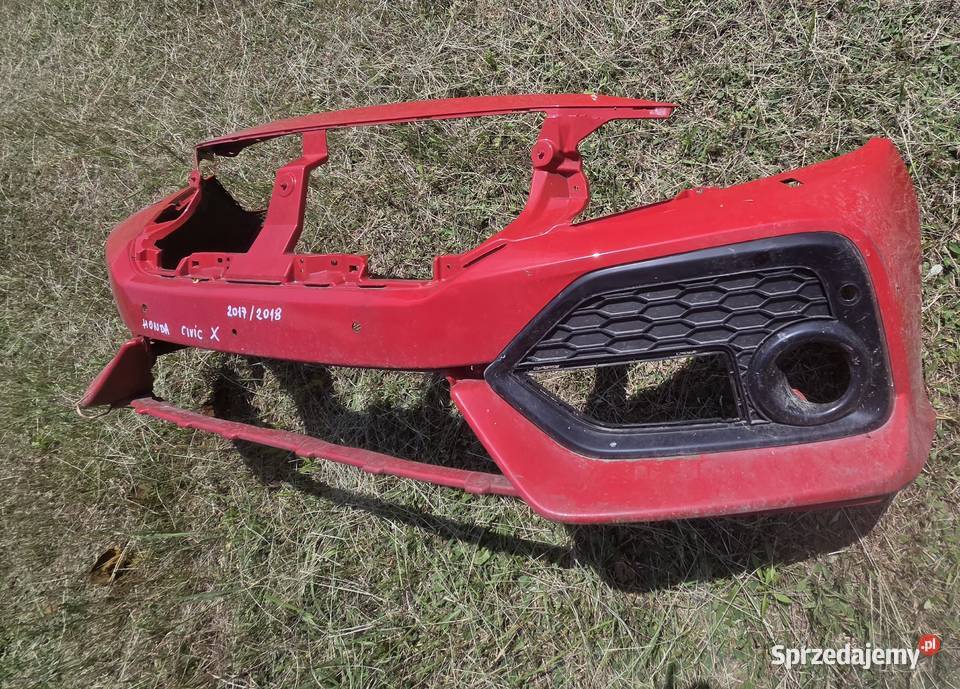 honda civic X 1719 ZDERZAK Zaślepka Byków