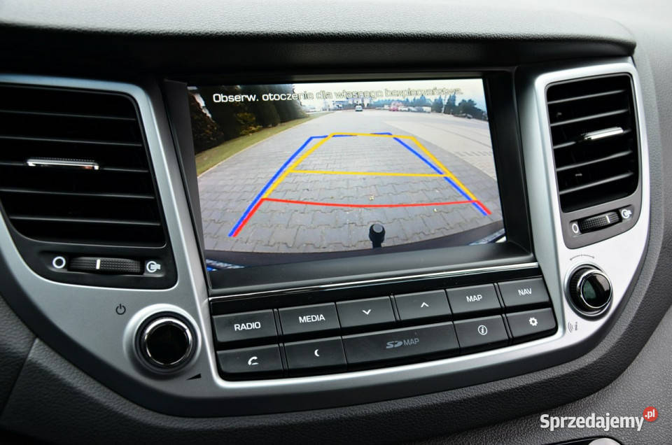 Hyundai Tucson 17 CRDI 116 Kamera Serwis Idealny elektryczne lusterka Ostrów Mazowiecka