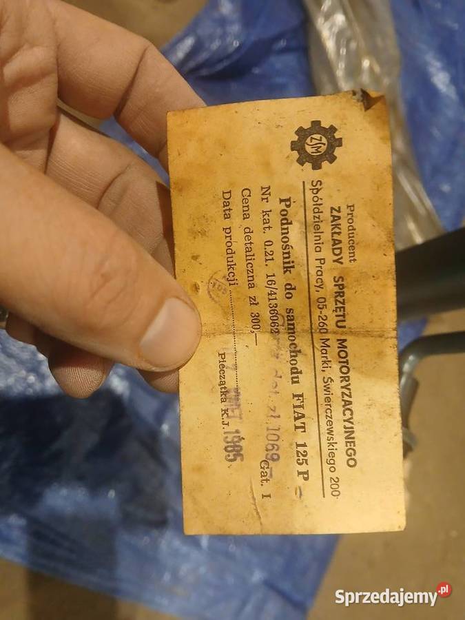 Lewarek podnosnik fso fiat 125p Koluszki