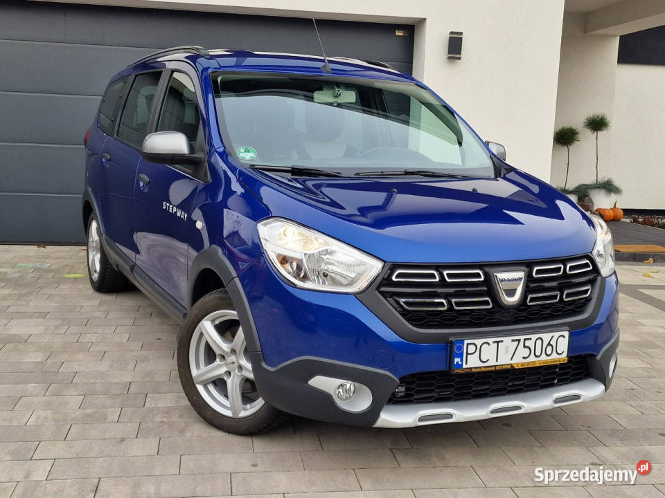 Dacia Lodgy zadbana 7 osobowy gwarancja nowy elektryczne lusterka Czarnków