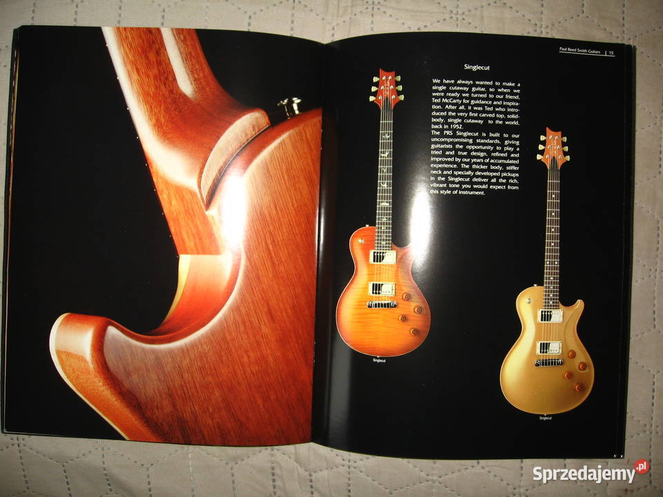PRS Paul Reed Smith Guitars 2000 katalog gitar Kępice
