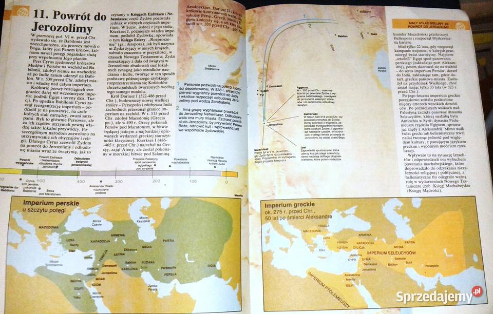 Mały atlas bibilijny Encyklopedia bibilijna Chełm