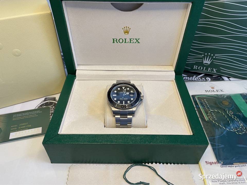 Rolex Jachtmaster titanium ceramiczny bezel pomorskie Tczew