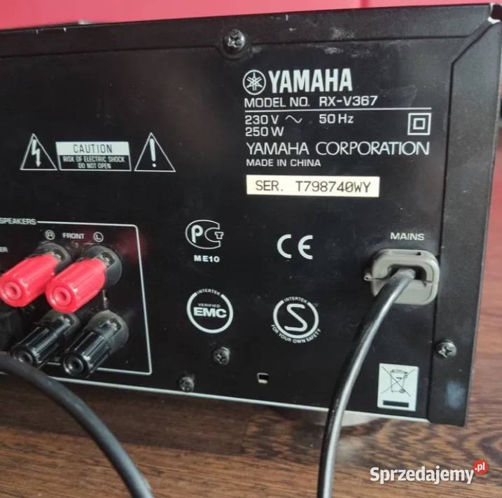 Yamaha RX V367 51 HDMI pilot sprawny 550 do neg Łódź