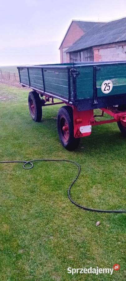 Przyczepa niemiecka 57t Przyczepy rolnicze Zamość sprzedam