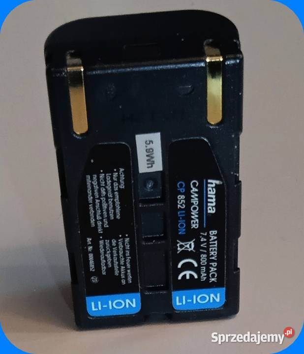 Akumulator Hama CP 852 74 V800 mAh Andrzejów