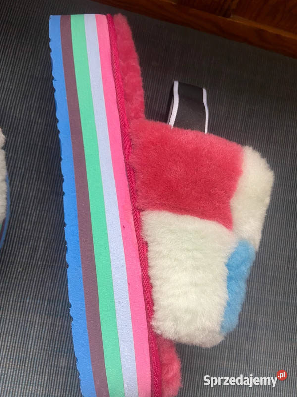 Kolorowe sandały UGG z gumką Legnica