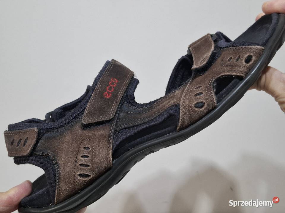 Sandały 45 Ecco Offroad skórzane trekkingowe czarny małopolskie Kraków sprzedam