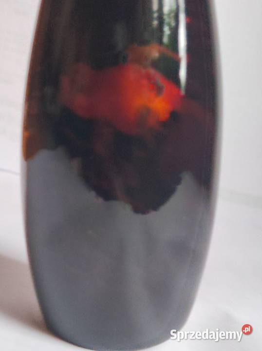 złote rybki wazonik flakon z laki retro vintage Kielce