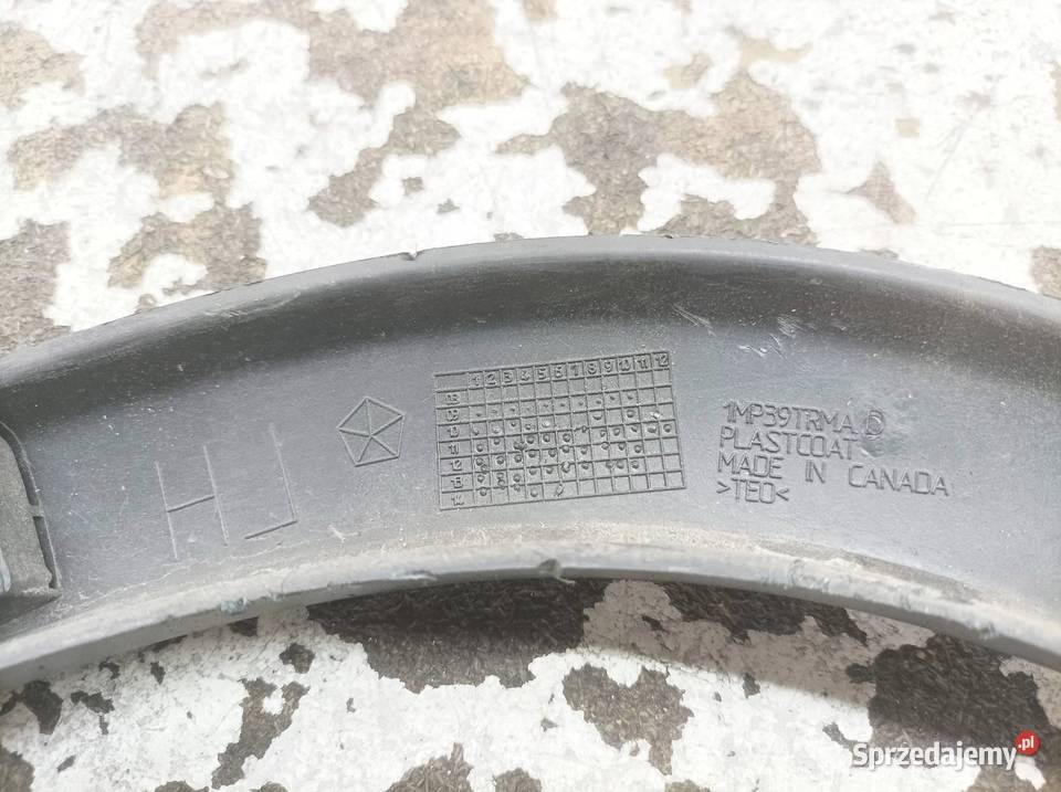 OSŁONA SIERP LISTWA BŁOTNIKA WK2 LEWY PRZÓD Jeep