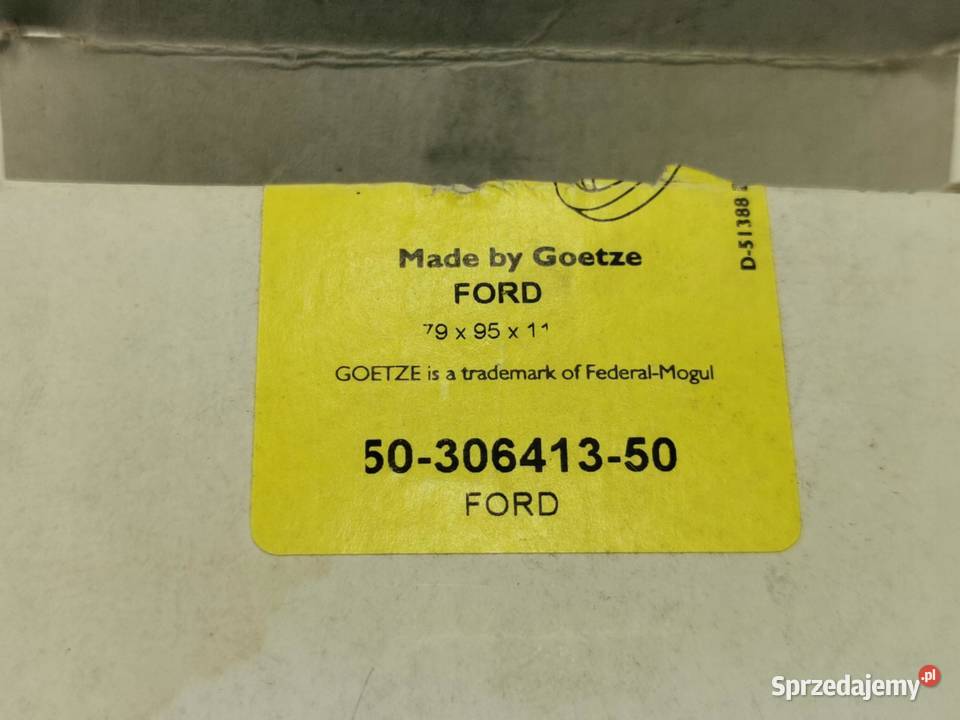 USZCZELNIACZ WAŁU KORBOWEGO FORD FIESTA IV 2002