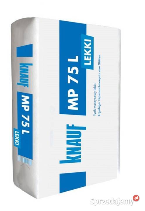 Knauf MP75L30 Tynk Gipsowy Maszynowy Lekki Materiały budowlane Radom