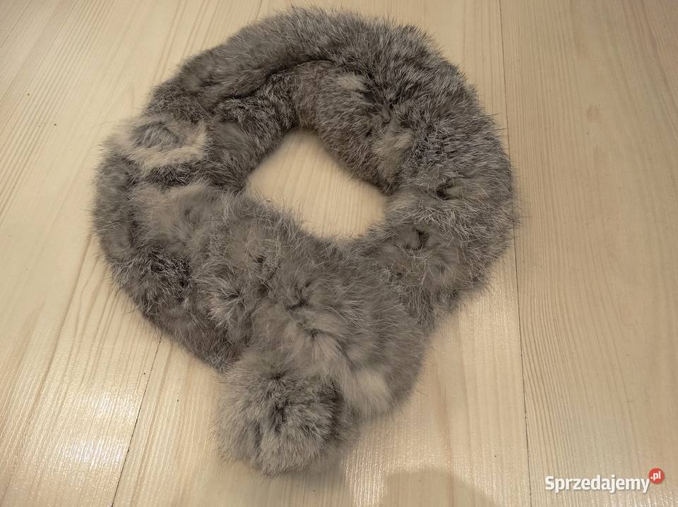 Szalik Futrzany Etola Futerko Naturalne z Moda i Styl