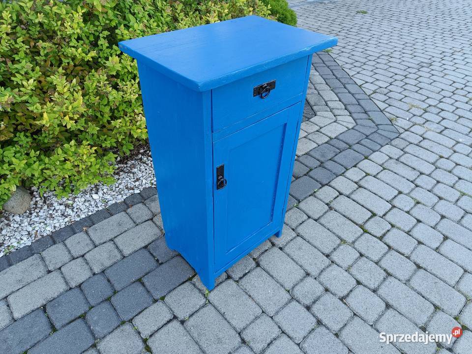 SZAFKA drewniana stara Nakaslik 50x30 wys 80 Nocne podkarpackie Brzostek