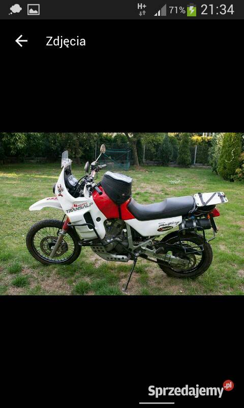 Honda Transalp 600 650 650 Africa Twin 750 zarejestrowany w Polsce Łódź