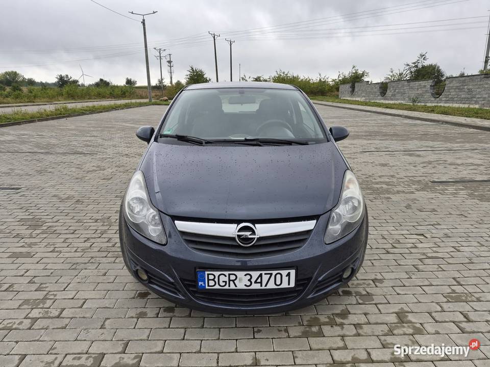 OPEL CORSA ładna długie opłaty 2007r 244000km Grajewo